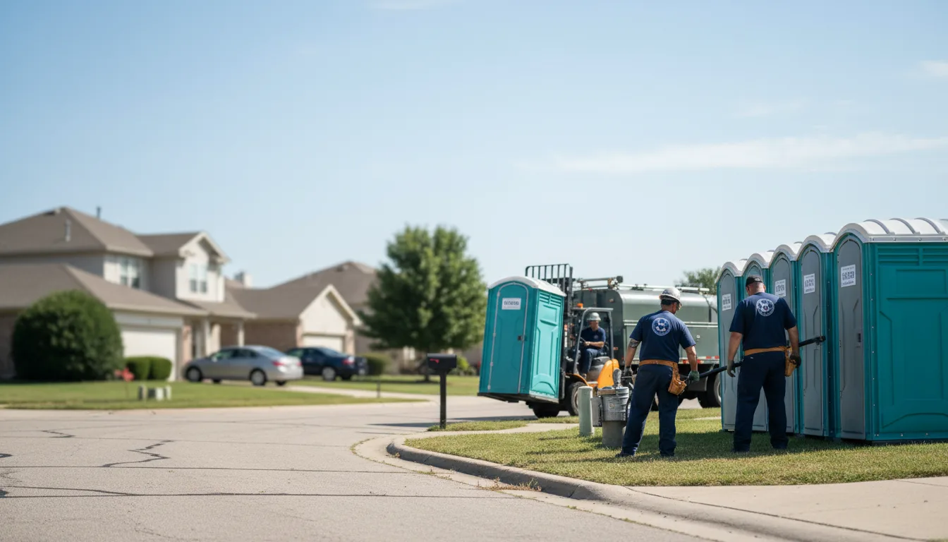 Porta Potty Rental in Cross Plains, WI near me